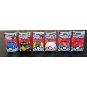 6 MEGA Construx Pokemon Poke Ball Series 22 COMPLETE SET Dreepy/Sableye/Mimikyu